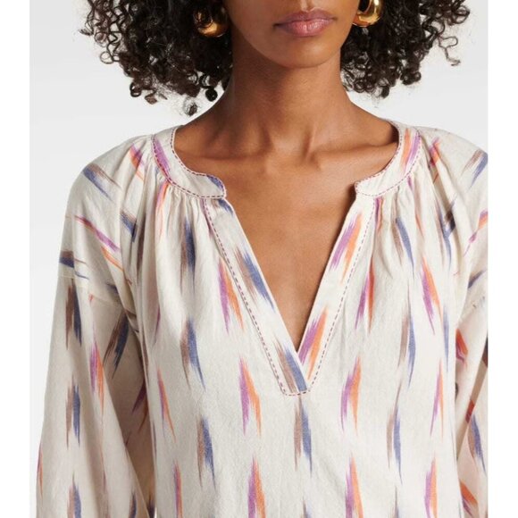 NWT Size L - Velvet by Graham & Spencer 100% Cotton Romee Dress (NWT US$ 179) - Picture 6 of 12